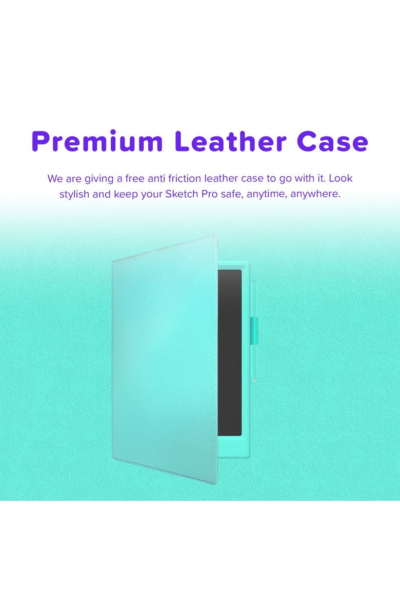 Sketch Pro Neo - LCD Writing Tabletfor Kids w/ Leather Case, Alternate, color, Blue