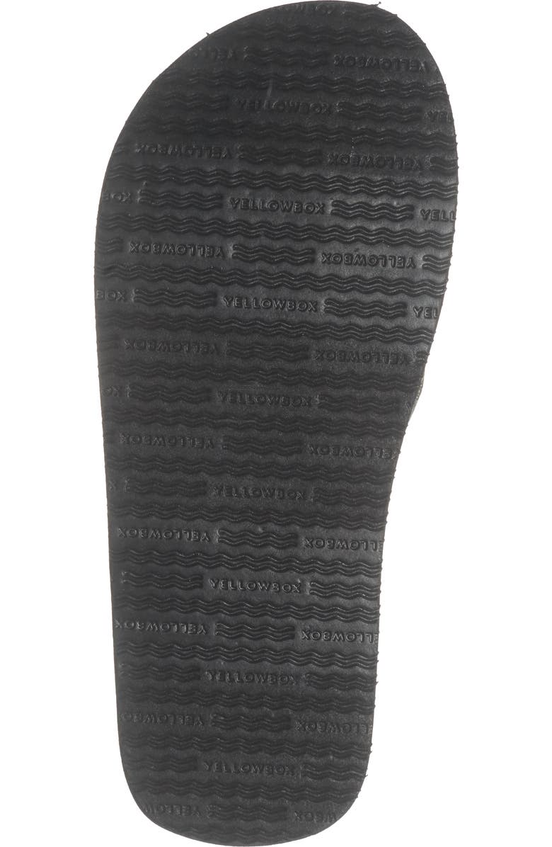 Yellow Box Premium Finwick Flip Flop, Alternate, color, Camo