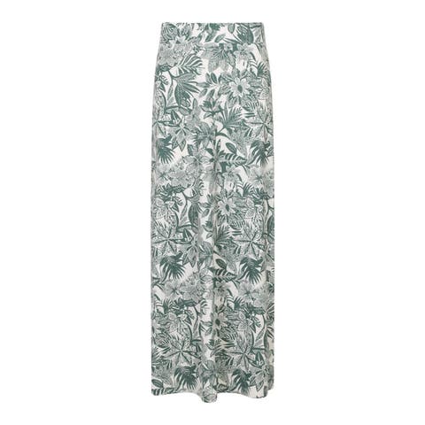Shore Jersey Cotton Blend Long Skirt