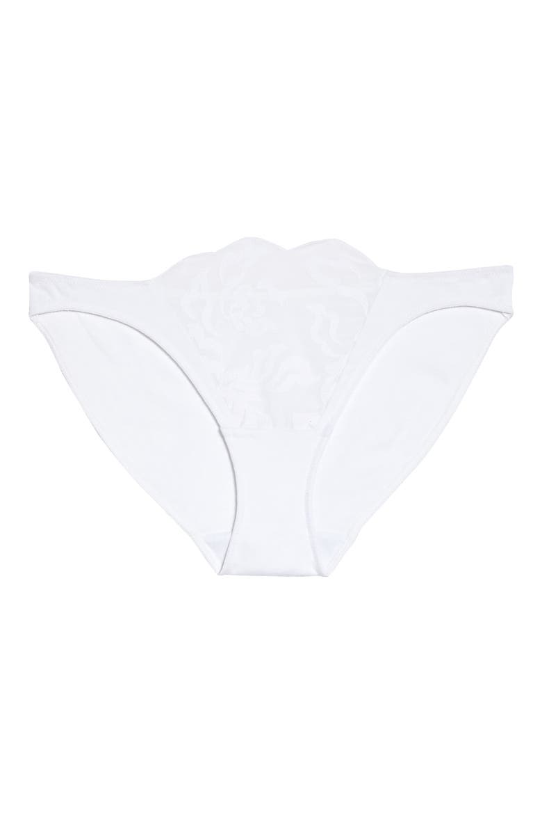 Essence Embroidered Bikini, Alternate, color, BRGT WHITE