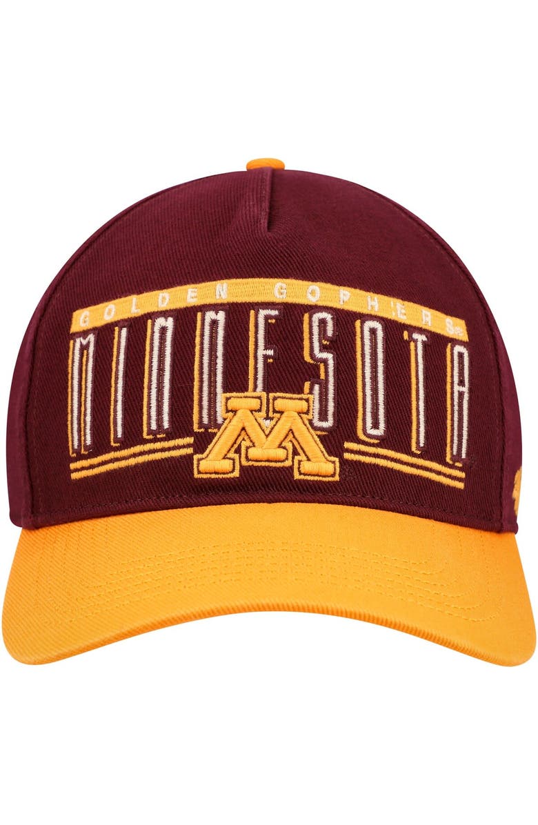 '47 Men's '47 Maroon Minnesota Golden Gophers Double Header Hitch Adjustable Hat, Alternate, color, Maroon
