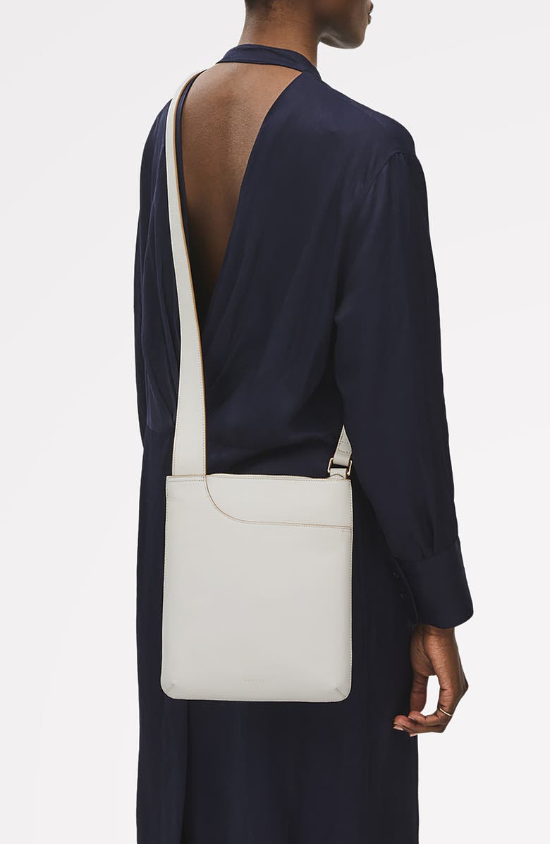 Radley Pockets Medium Top Zip Crossbody Bag, Alternate, color, Chalk