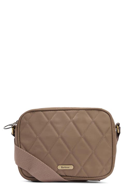 Quilted Nylon Crossbody Bag