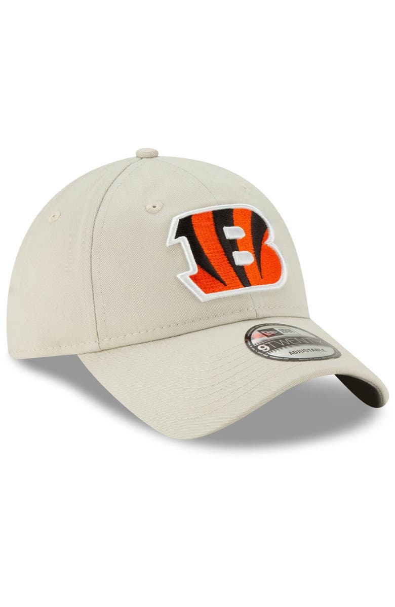 New Era Men's New Era Khaki Cincinnati Bengals Letter Playmaker 9TWENTY Adjustable Hat, Alternate, color,