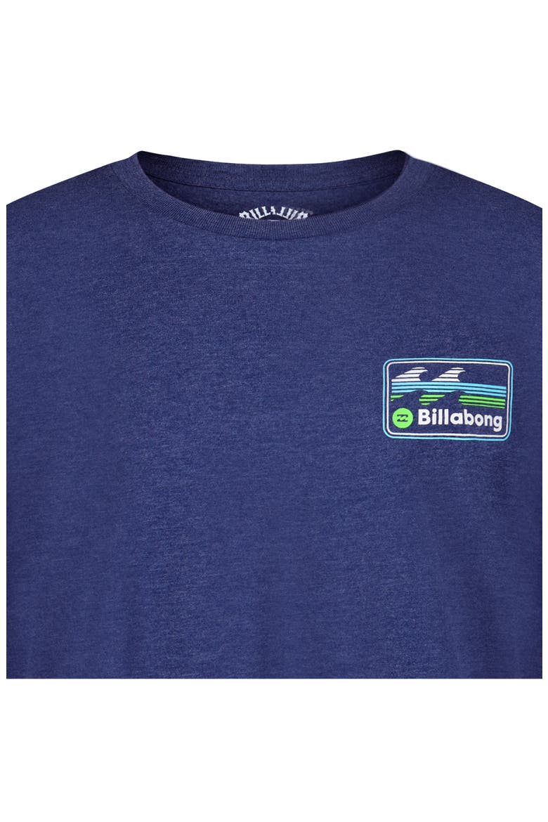 Kids' Runner Graphic Long Sleeve T-Shirt, Alternate, color, DARK DENIM HEATHER