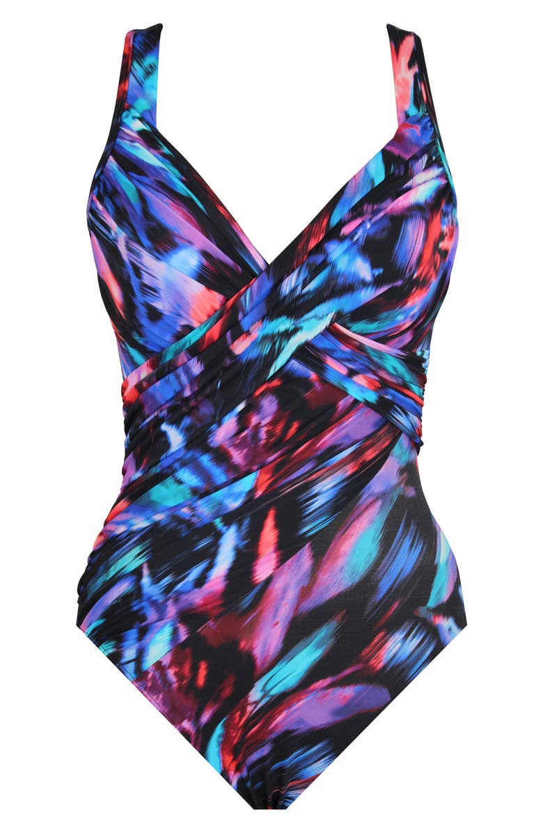 Miraclesuit<sup>®</sup> Fuego Flora Revele One-Piece Swimsuit, Alternate, color, 