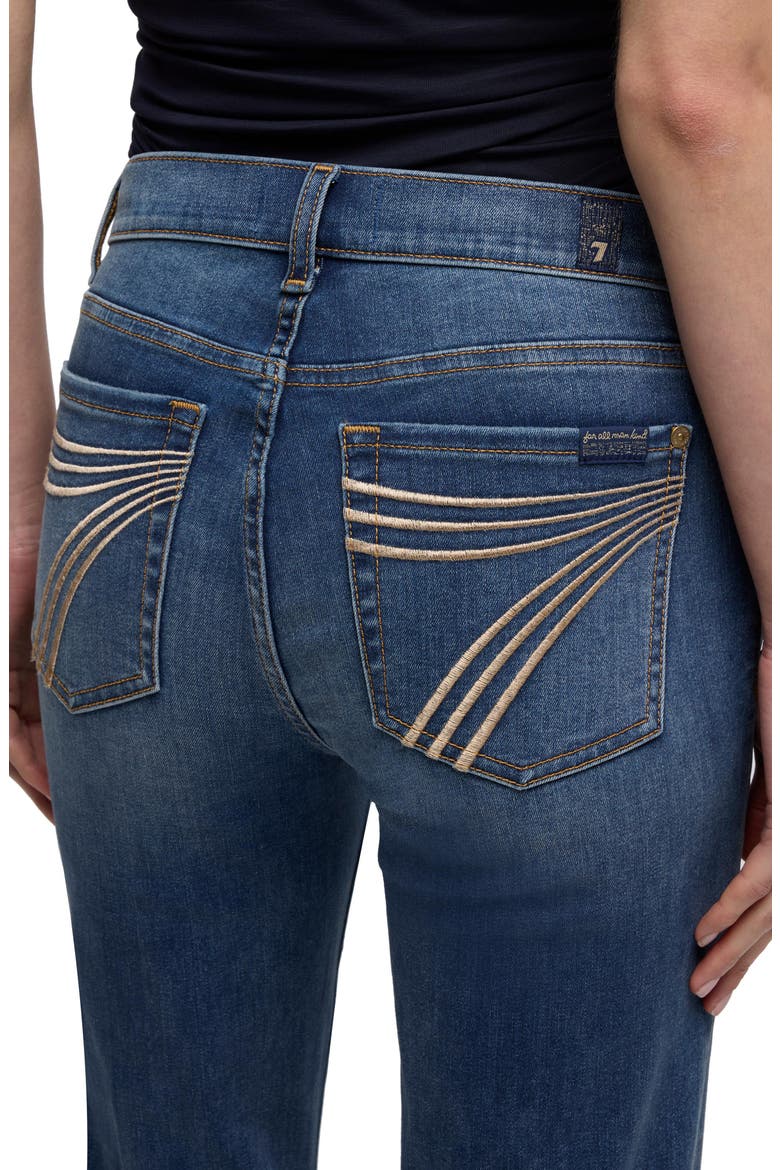 Dojo Tailorless Mid Rise Flare Jeans, Alternate, color, GALE
