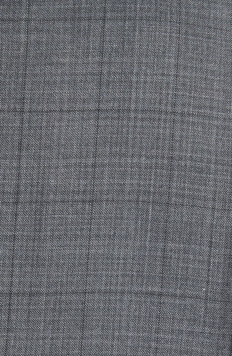 Hart Schaffner Marx New York Classic Fit Plaid Wool Suit, Alternate, color,