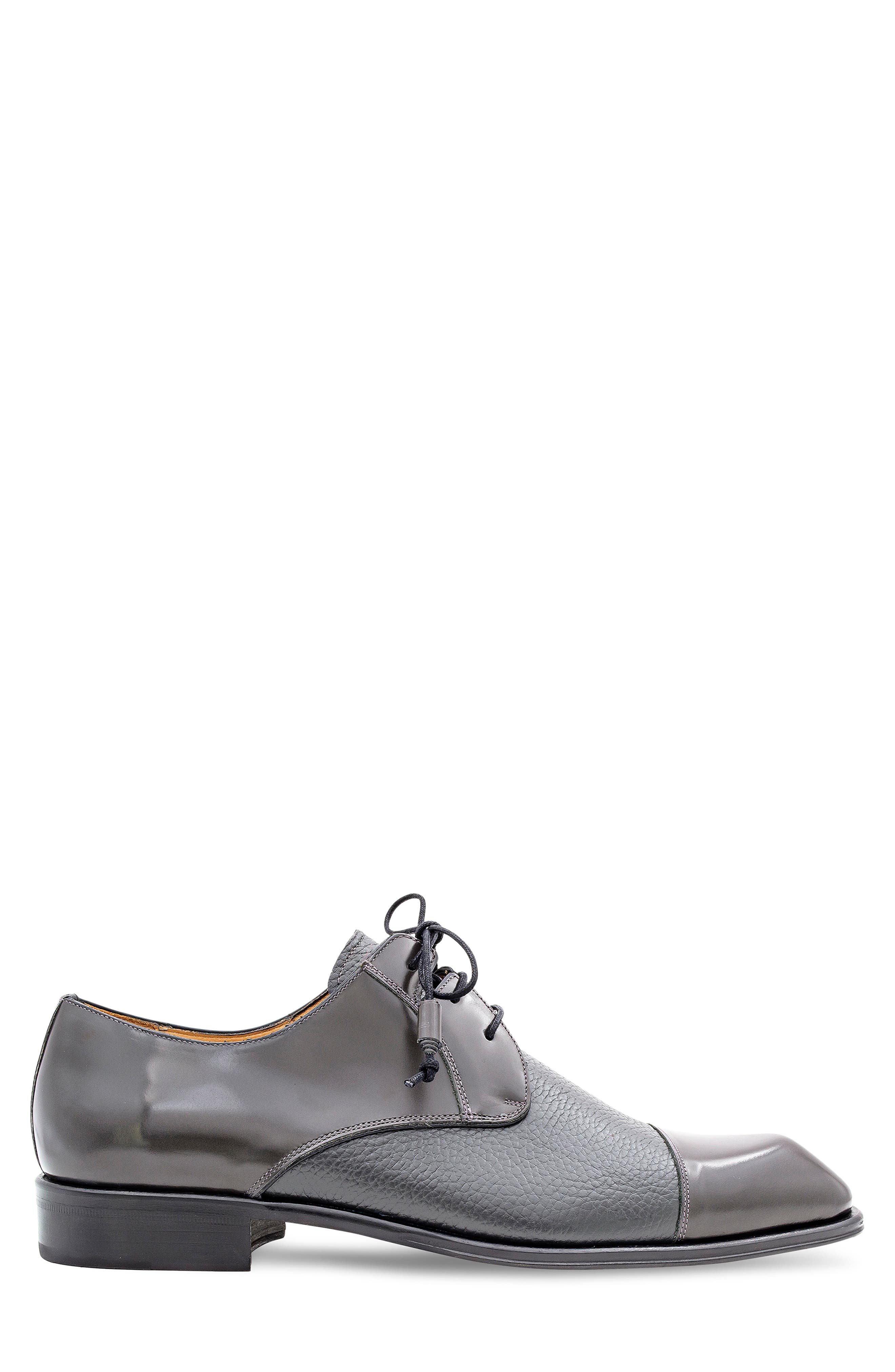 Capello Cap Toe Derby, Alternate, color, GREY