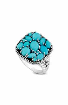 SAMUEL B. Cluster Turquoise Ring