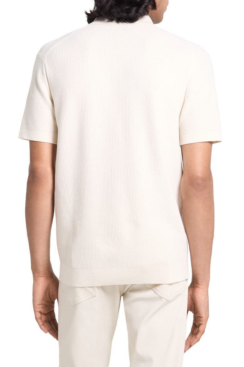 Soris Polo Sweater, Alternate, color, OAT MILK