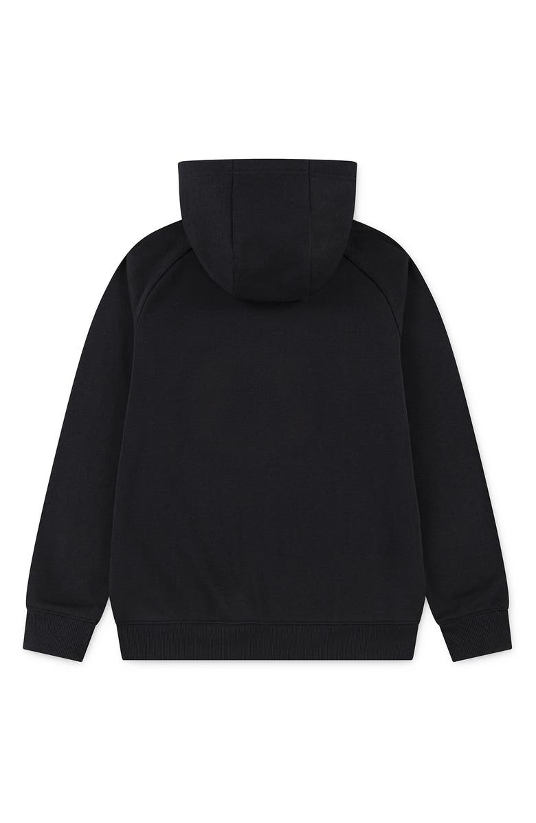 3 Brand Kids' Triple Logo Hoodie, Alternate, color, Black