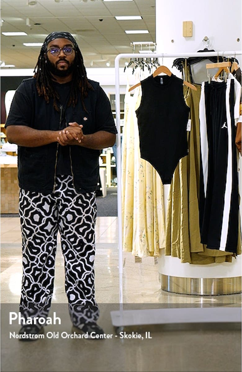 Halo Mock Neck Sleeveless Bodysuit, sales video thumbnail