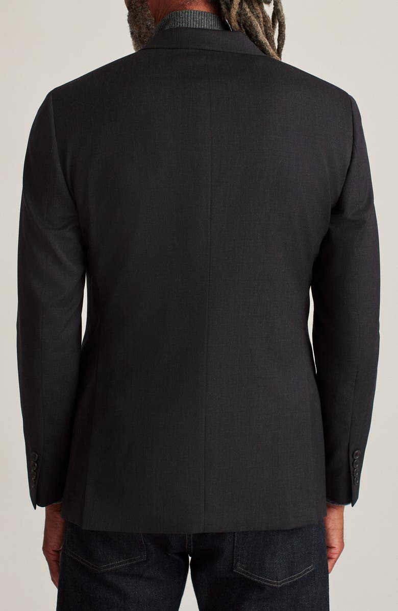 Bonobos Jetsetter Slim Fit Charcoal Grey Stretch Wool Suit Jacket, Alternate, color, Charcoal