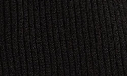 Nordstrom Rack Raglan Sleeve Turtleneck Sweater In Black