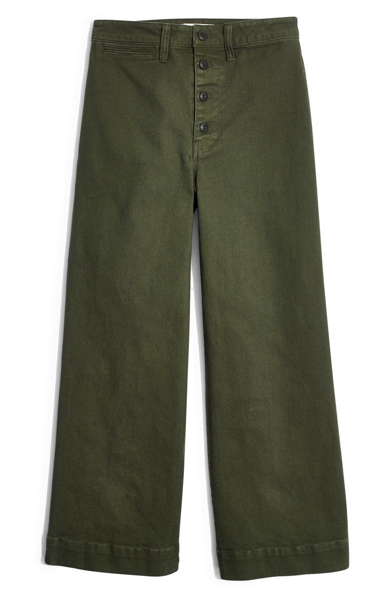 Madewell Emmett Crop Wide Leg Pants, Alternate, color,