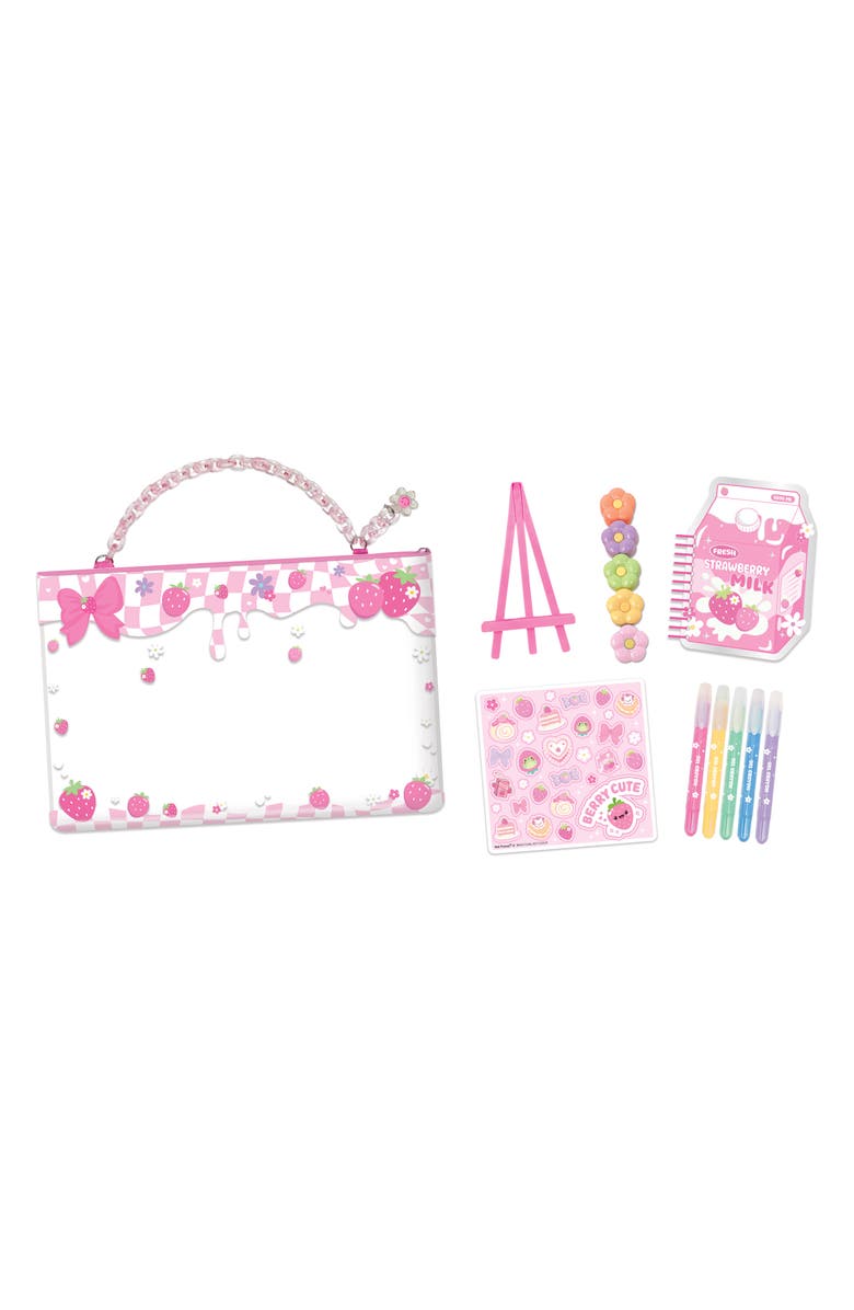 HOT FOCUS Kids' Strawberry Color Fun Stationary Set, Main, color,