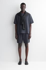 COS Garment-washed Cotton-jersey Shorts