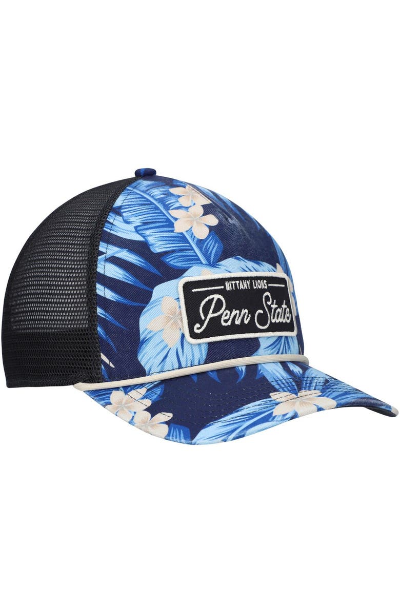 '47 Men's '47 Navy Penn State Nittany Lions Tropicalia Hitch Adjustable Hat, Alternate, color, Navy