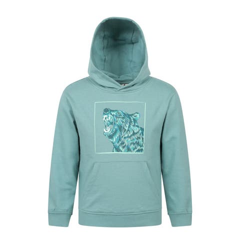 Childrens/Kids Bear Glow In The Dark Hoodie