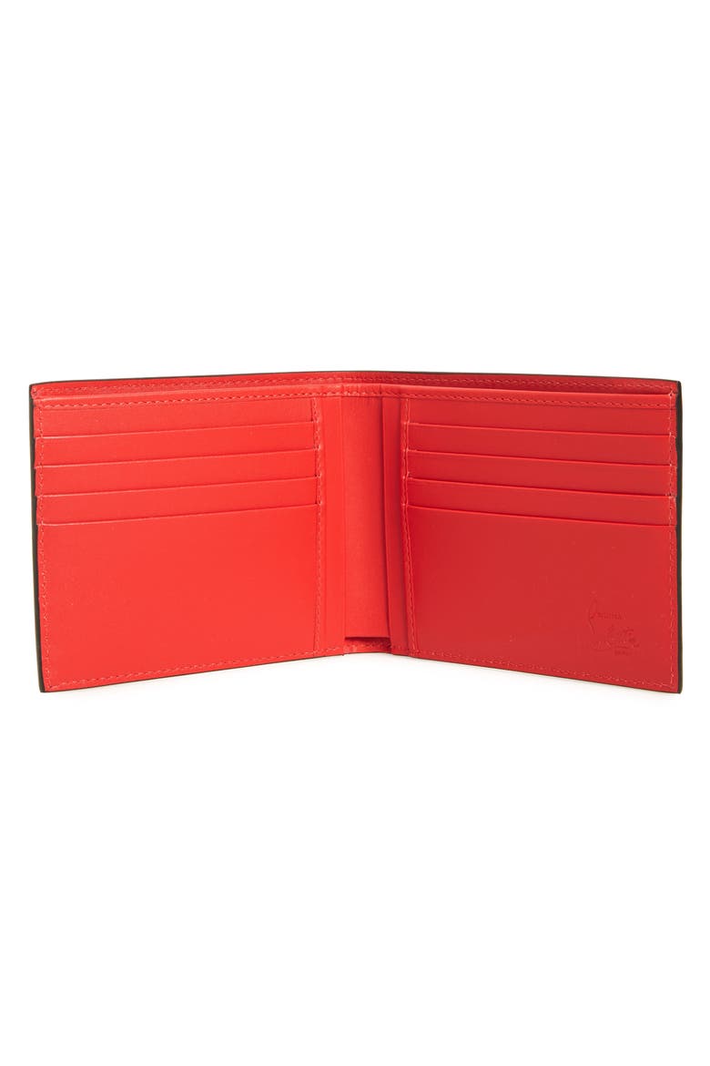 Coolcard Leather Wallet, Alternate, color, RED/ BLACK