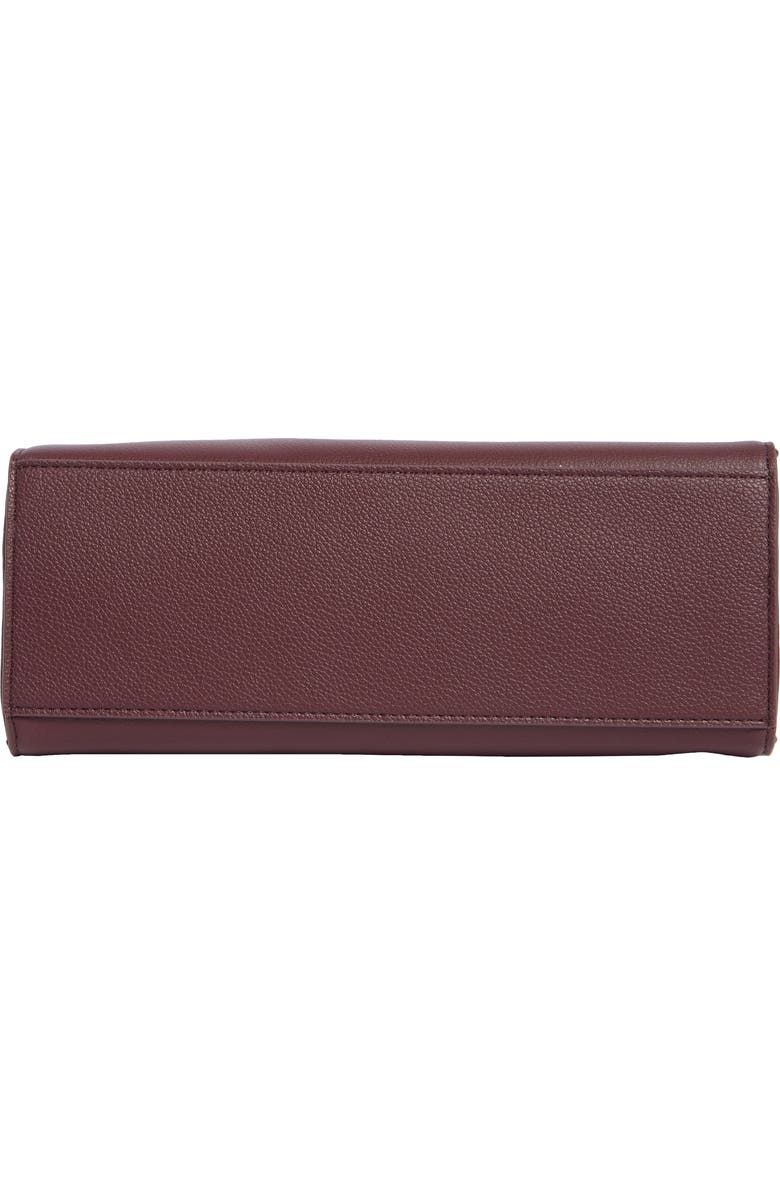 Sam Edelman Miranda Small Satchel, Alternate, color, Dark Red