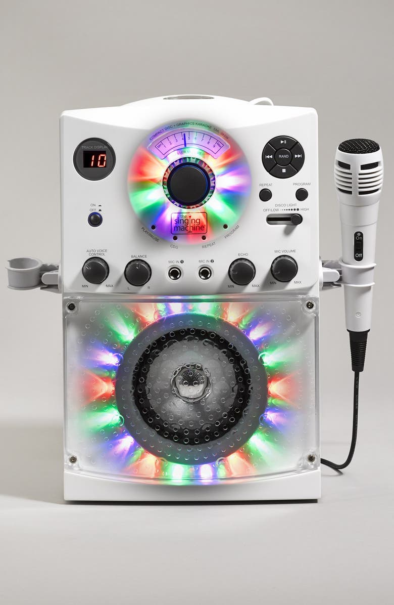 Singing Machine Karaoke System with Disco Lights, Alternate, color, 