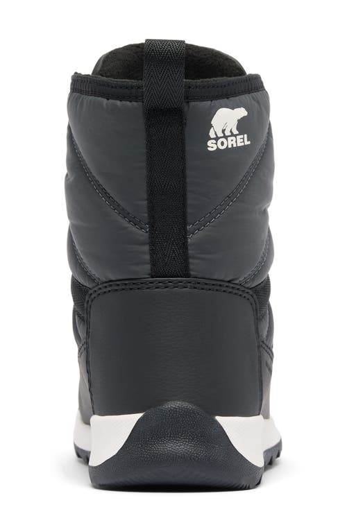 Sorel Kids' Whitney Ii Plus Waterproof Snow Boot In Black