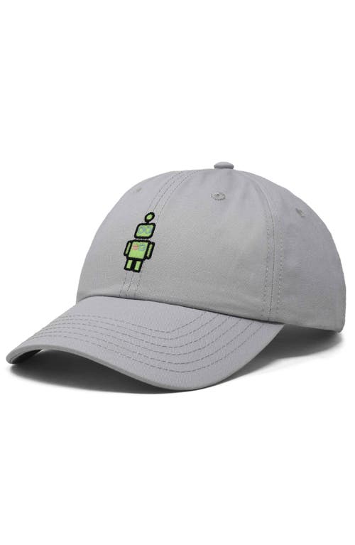 Dalix Robot Hat In Gray