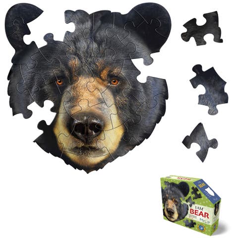 I Am Bear 24 Piece Head Shaped Puzzle