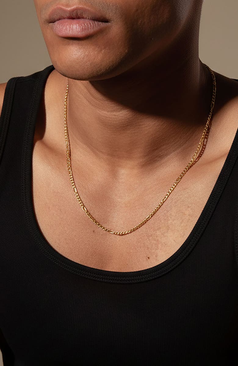 YOJ Curb Chain Necklace, Alternate, color, Gold