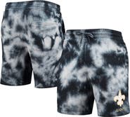 New Era Men's New Era Black New Orleans Saints Tie-Dye Shorts