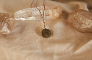 Kapoeta by Ambica Elephant Eye Necklace Carved