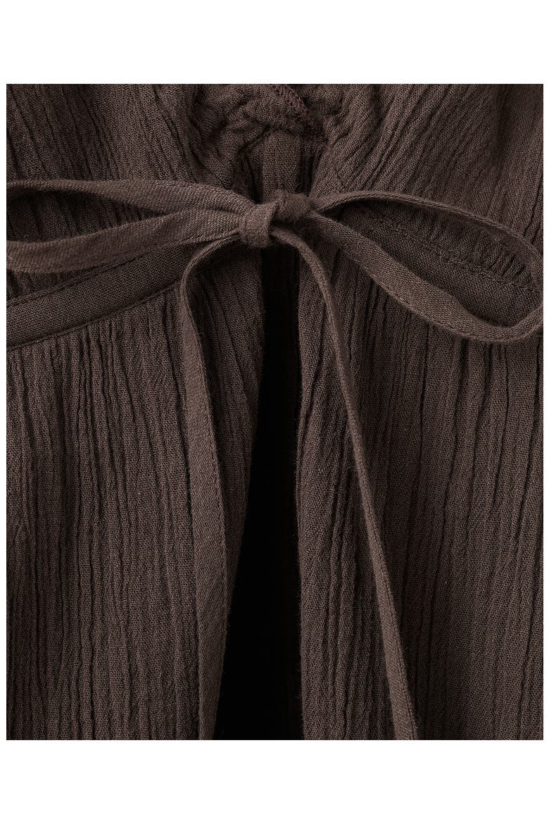Cotton Gauze Camisole, Alternate, color, CHOCOLATE