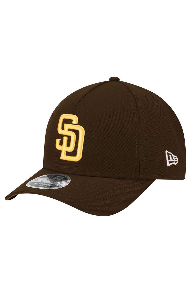 New Era Men's New Era Brown San Diego Padres Team 9FORTY Adjustable Hat, Main, color, Brown