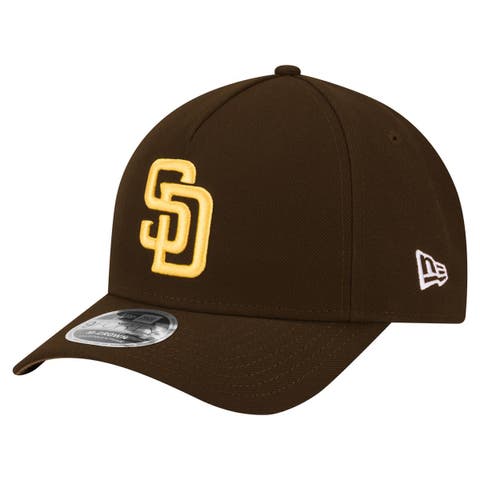 Men's New Era  Brown San Diego Padres  Team 9FORTY Adjustable Hat