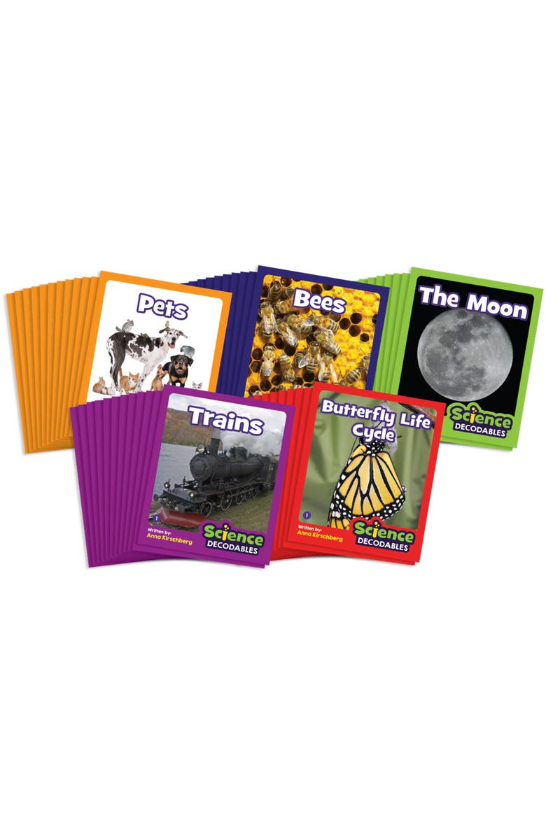 Junior Learning Science Decodables Nonfiction Boxed Educational Learning Set, Alternate, color, 