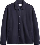 Eton Boiled Wool Shirt Jacket