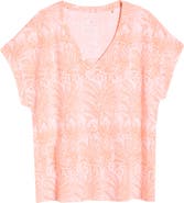 Tommy Bahama Kauai Palm Bay Tree Cotton Blend Jersey T-Shirt