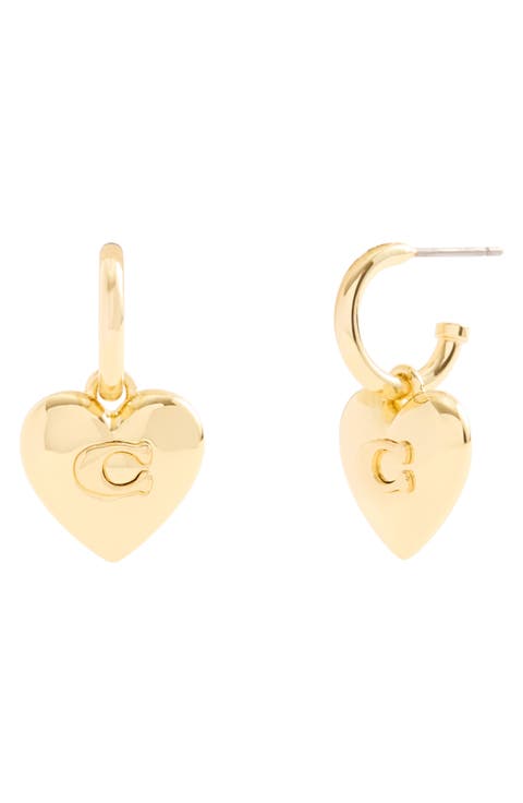 COACH Hoop Earrings | Nordstrom