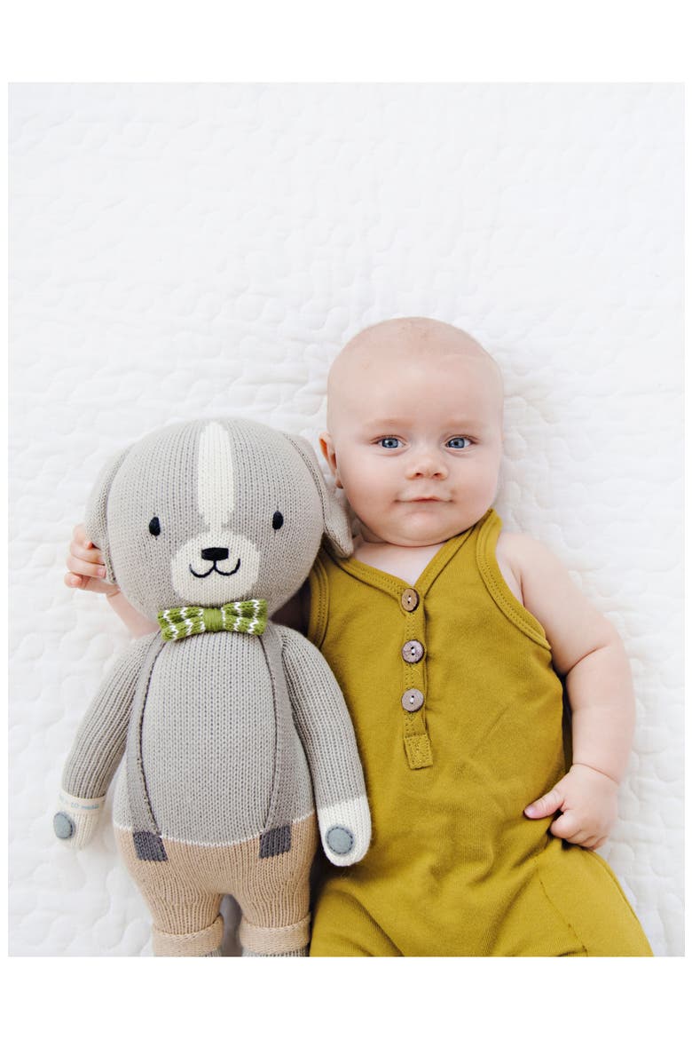 cuddle + kind Noah the Dog Stuffed Animal, Alternate, color, GREY