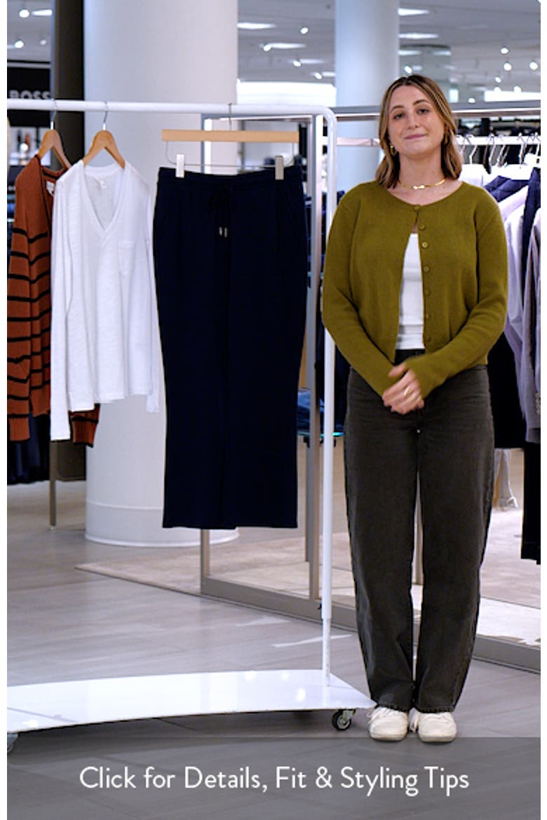 Drawstring Terry Pants video