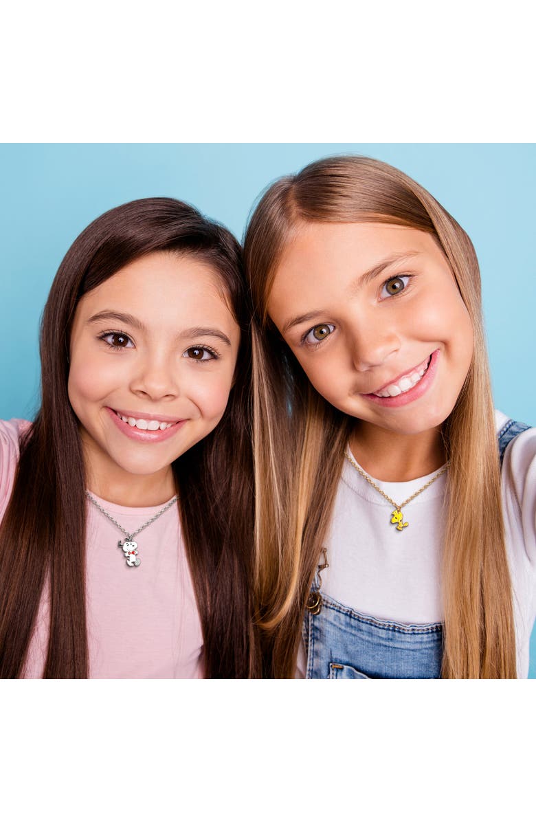 PEANUTS Snoopy & Woodstock BFF Necklace Set, Alternate, color, Multicolor