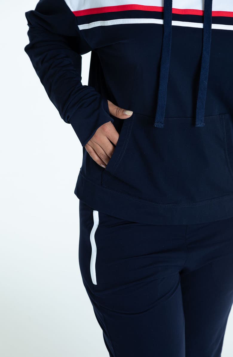 KINONA Apres 18 Sporty Stripe Hoodie, Alternate, color, 