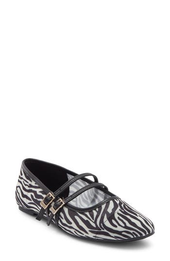 Reaction Kenneth Cole Malibu Mesh Mary Jane Flat In Multi