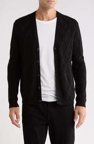 John Varvatos Gideon Organic Cotton Cardigan