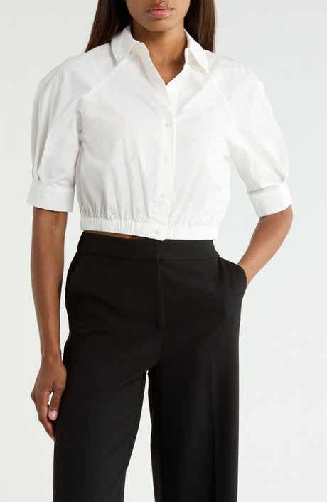 Cropped Short Sleeve Shirt