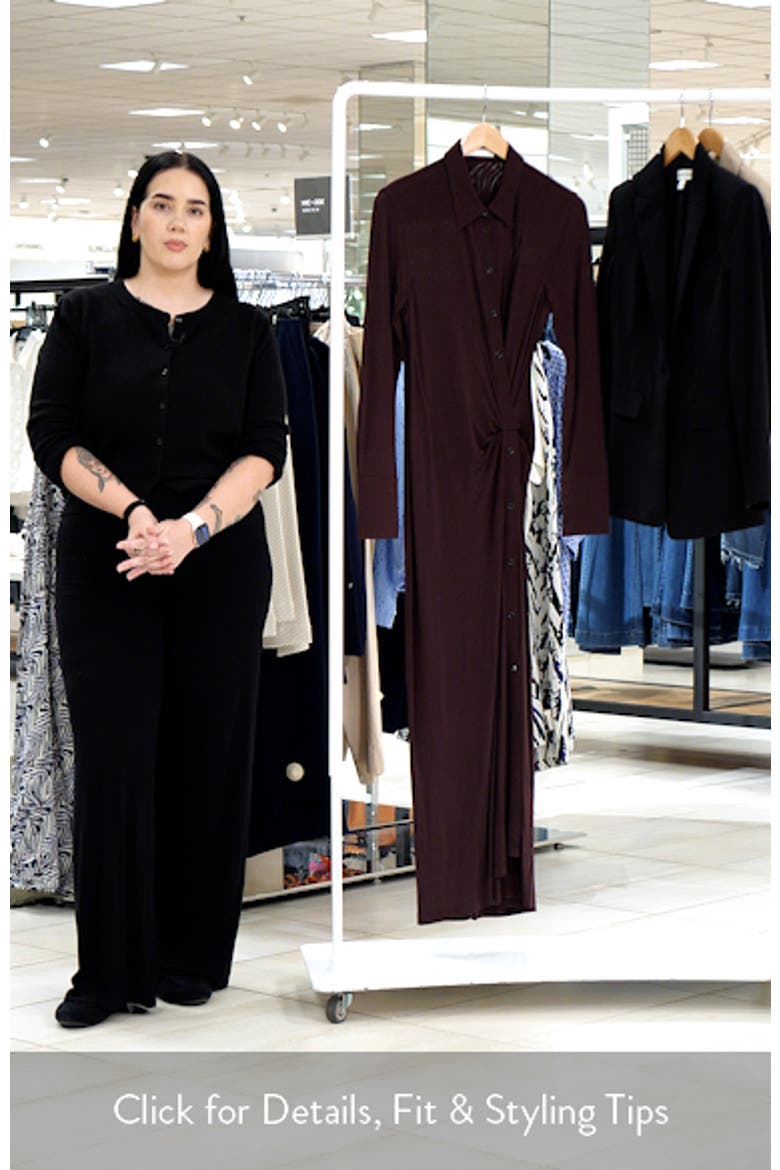 Asymmetric Long Sleeve Dress video