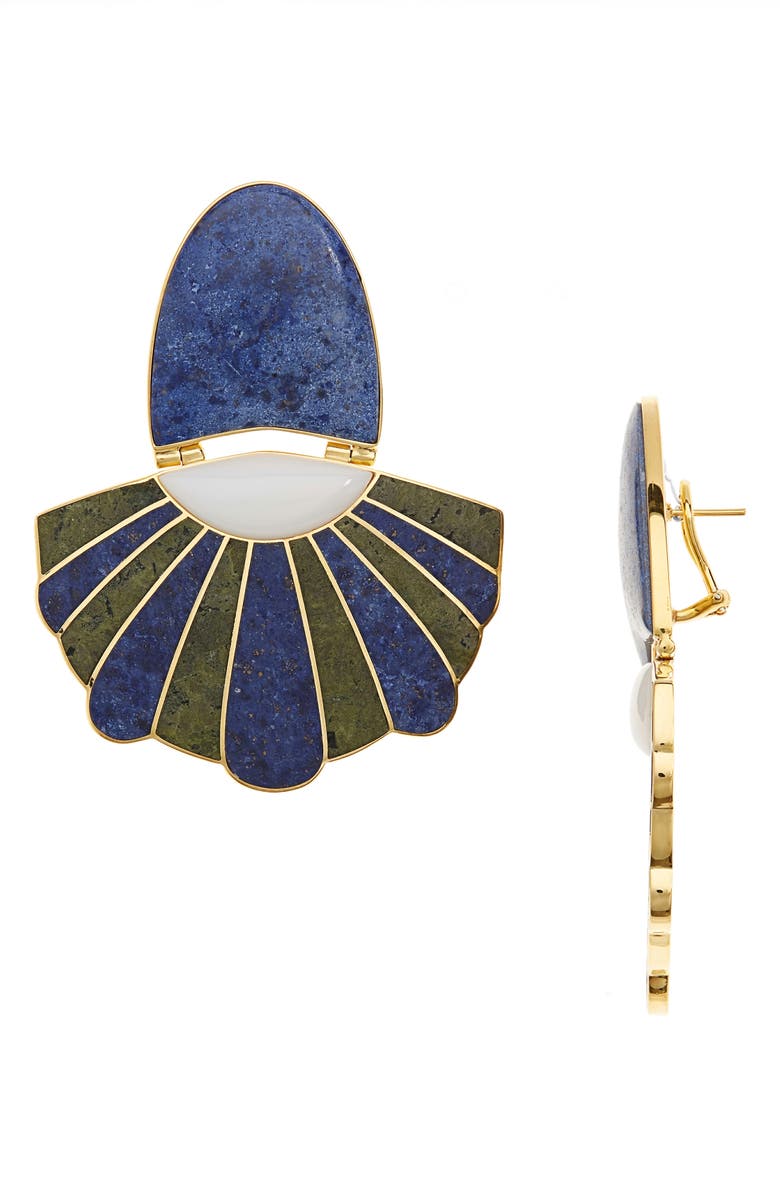 Monica Sordo Samay Mullu Chandelier Earrings, Main, color,