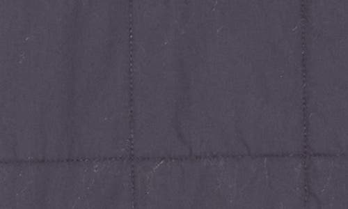 14th & Union Quilted Shirt Jacket In Blue